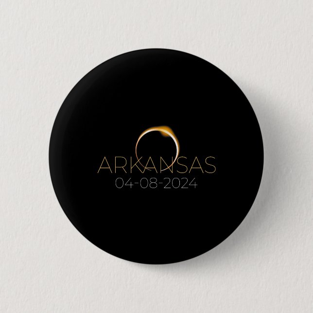Solar Eclipse 2024 State Arkansas Total Solar Ecli Knapp (Framsida)