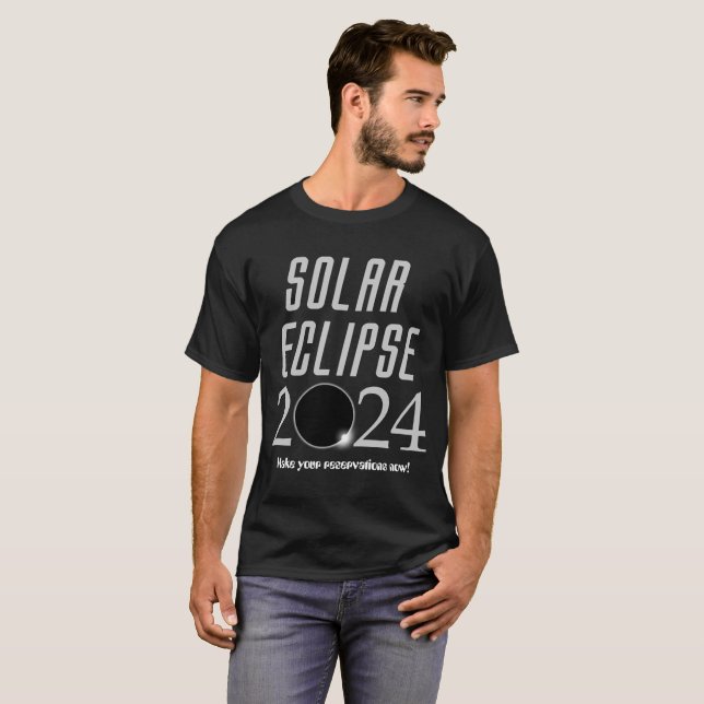 Solar Eclipse 2024 t-shirt (Hel framsida)
