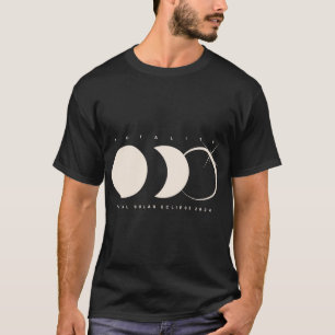 Solar Eclipse 2024 Total Eclipse Astronomy Graphic T Shirt