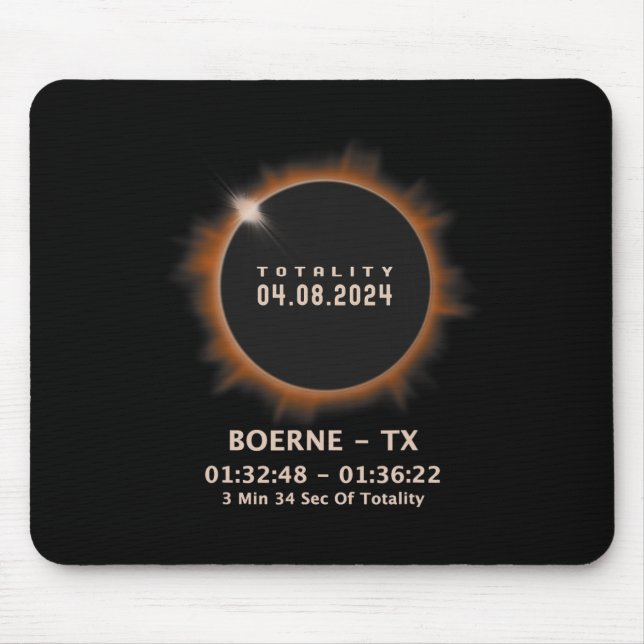 Solar Eclipse 2024 Totality 04.08.24 Texas Tx Musmatta (Framsidan)