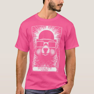 Solar Eclipse 2024 Totality Tarot Card Groundhog A T Shirt
