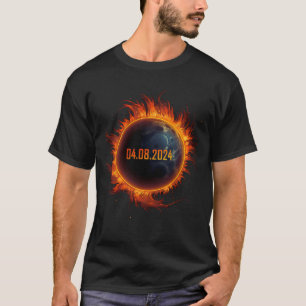 Solar Eclipse 2024 Totalt Sol Eclipse 1 T Shirt
