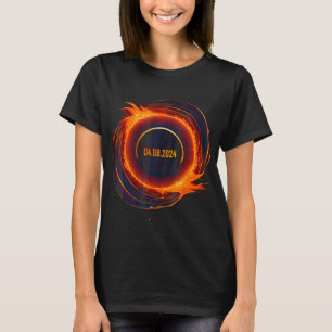 Solar Eclipse 2024 Totalt Sol Eclipse T Shirt