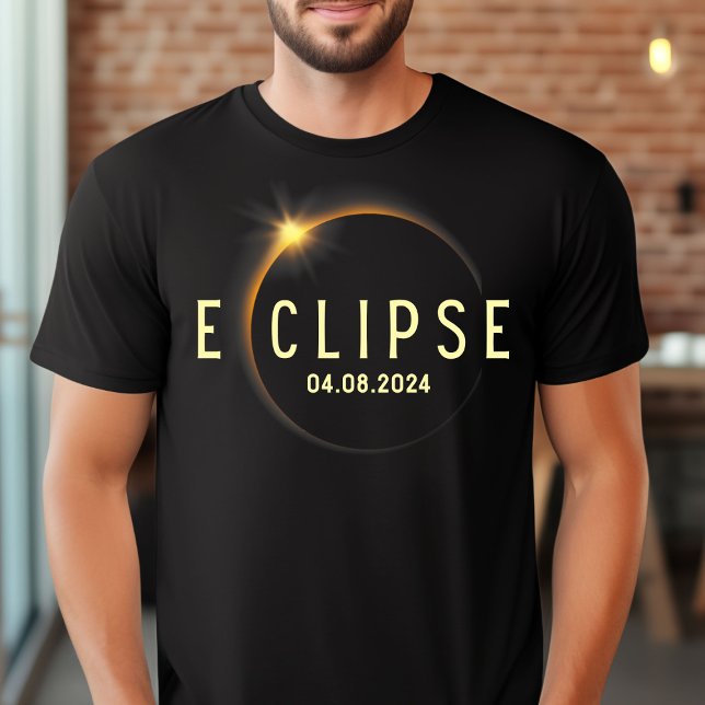 Solar Eclipse 2024 Väg av total aktivitet 8 april T Shirt (Skapare uppladdad)