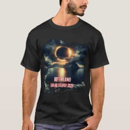 Solar Eclipse 2026 Greenland T Shirt