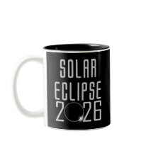 Solar Eclipse 2026 Mugg
