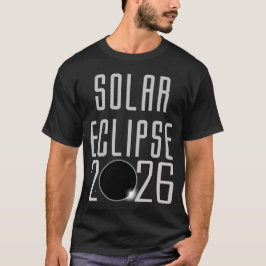 Solar Eclipse 2026 T Shirt