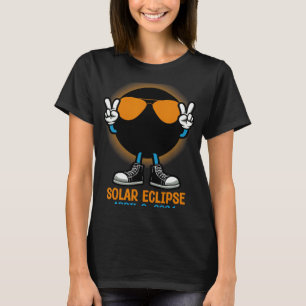 Solar Eclipse 8 april 2024 Kvinnor i fertil ålder T Shirt