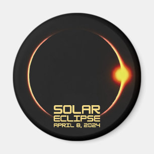 Solar Eclipse 8 april 2024 Magnet