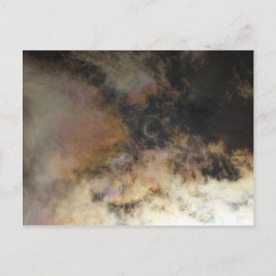 Solar Eclipse and Clouds Vykort