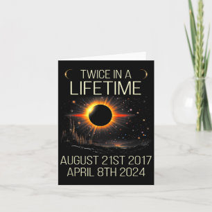 Solar Eclipse Astronomy två gånger under livstiden Kort