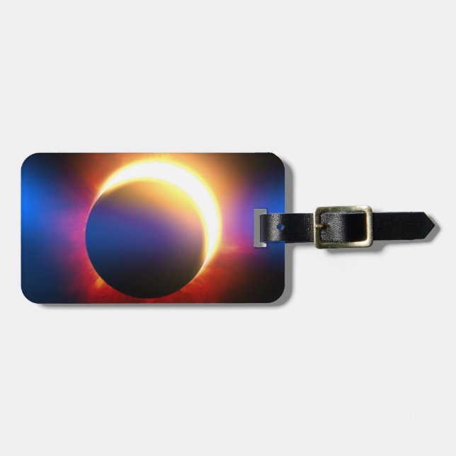 Solar Eclipse Bagagebricka (Horisontell Framsida)