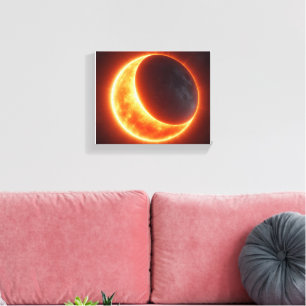 Solar Eclipse Canvastryck