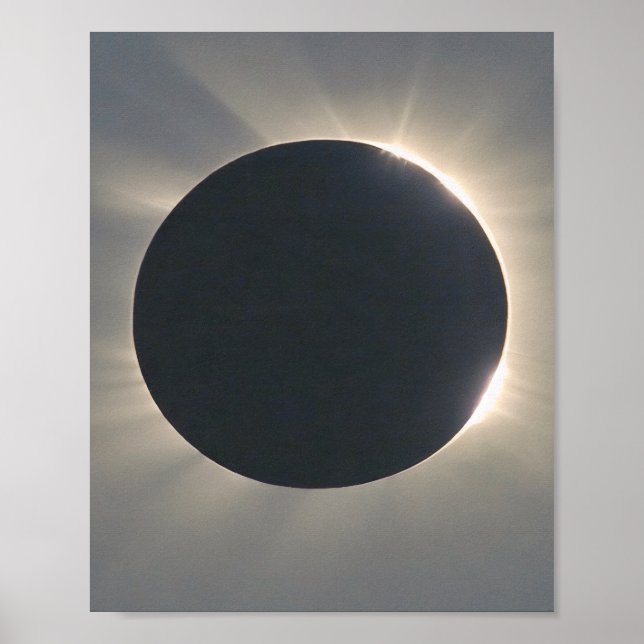 Solar Eclipse Closeup Poster (Framsidan)