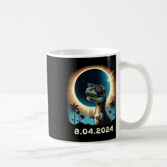 Solar Eclipse doino med solära Eclipse Gles Kaffemugg (Höger)