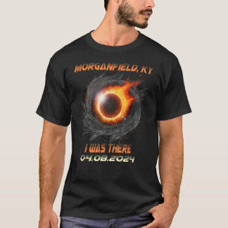 Solar Eclipse jag var där Morganfield Kentuc T Shirt