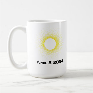 Solar eclipse kaffe mugg