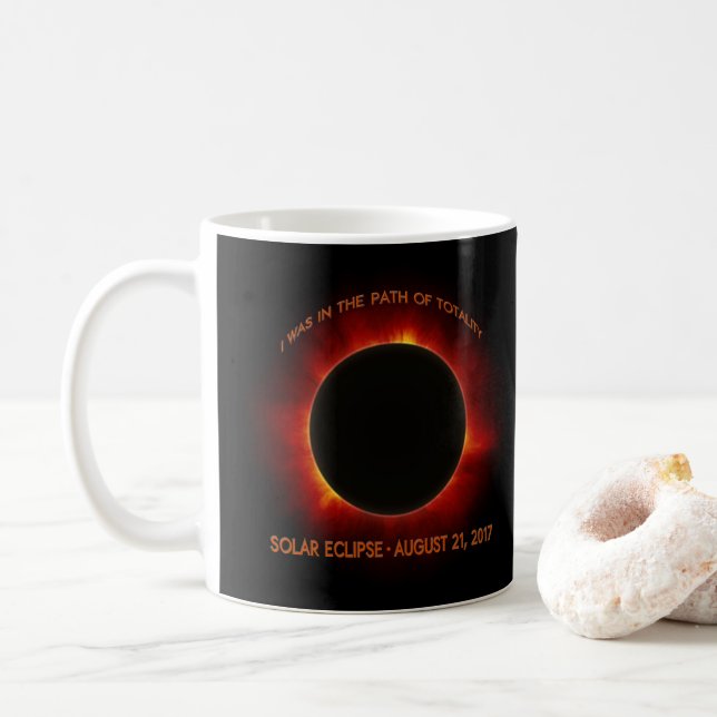 Solar Eclipse Kaffemugg (Med munk)
