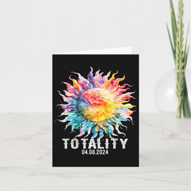 Solar Eclipse Kort (Framsida)