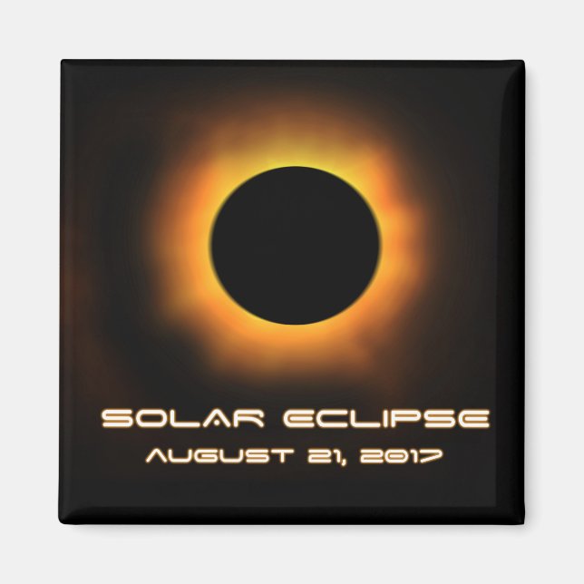 Solar Eclipse Magnet (Framsidan)