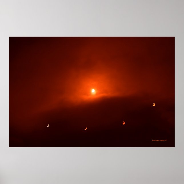Solar Eclipse over Somerset, 2015 Poster (Framsidan)