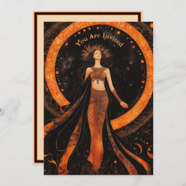 Solar Eclipse Party Full Anpassade Inbjudningar