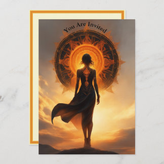 Solar Eclipse Party Full Anpassningsbar Stylized Inbjudningar