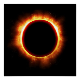Solar Eclipse Perfect Poster