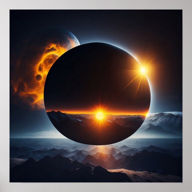 Solar Eclipse Poster (Framsidan)