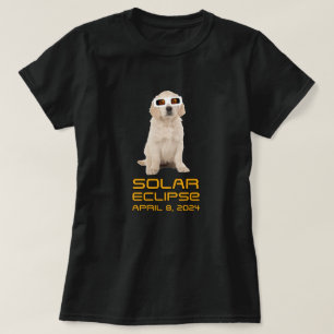 Solar Eclipse Puppy T Shirt