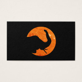 Solar Eclipse Shadow för elnätsprofil Visitkort