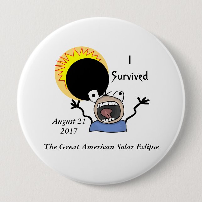 Solar Eclipse Survival Edition 2017 Knapp (Framsida)