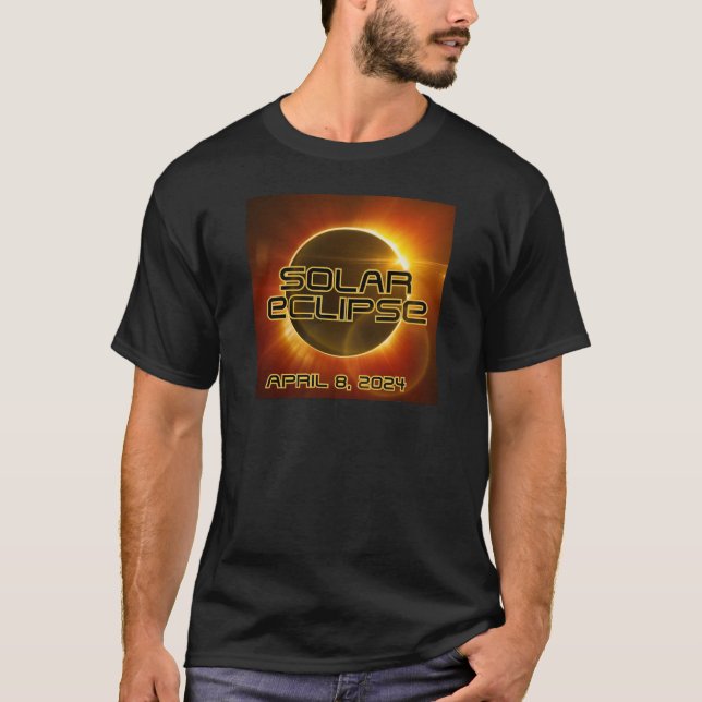 Solar Eclipse T Shirt (Framsida)