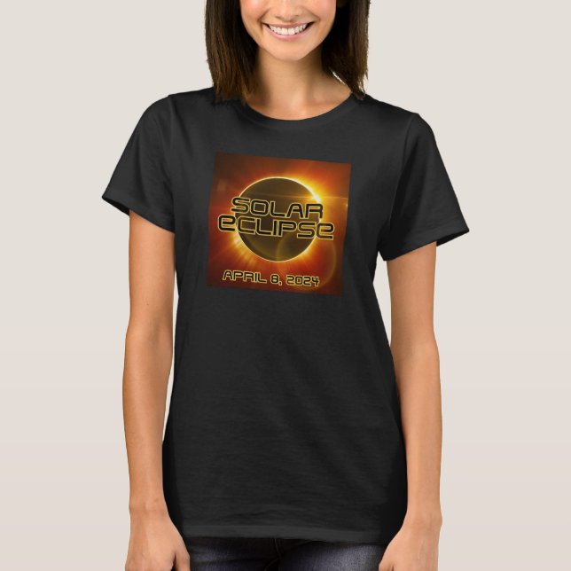 Solar Eclipse T Shirt (Framsida)