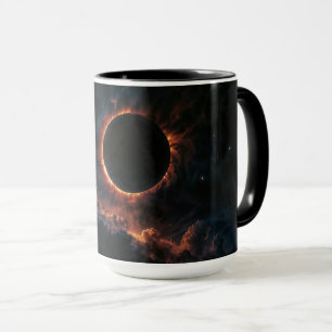 Solar Eclipse that inspires Awe AI Art by Xzendor Mugg