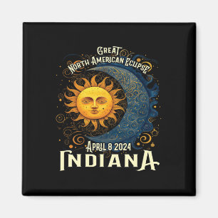 Solar Eclipse Totality Celestial Event Souven Magnet