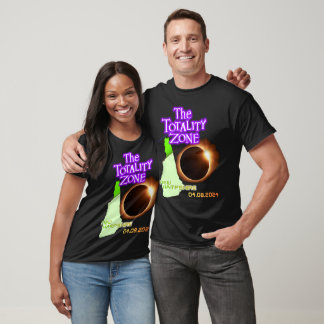 Solar Eclipse Totality Zon NH 2024 T-Shirt