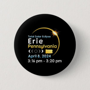 Solar Eclipse totalt i Erie Pennsylvania i april Knapp