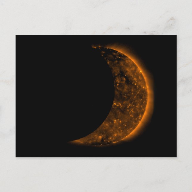 Solar Eclipse Transit Vykort (Framsida)