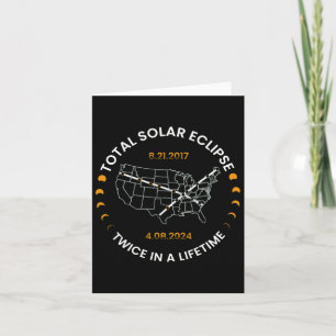 Solar Eclipse två gånger under livstiden 2024, tot Kort