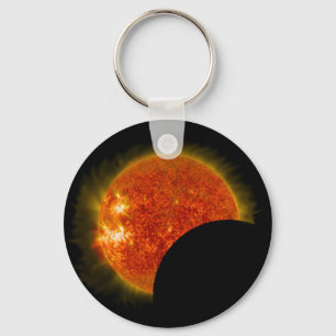 Solar Eclipse under arbete Nyckelring