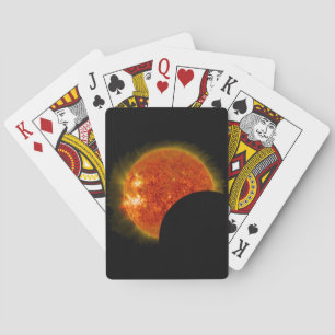 Solar Eclipse under arbete Spelkort