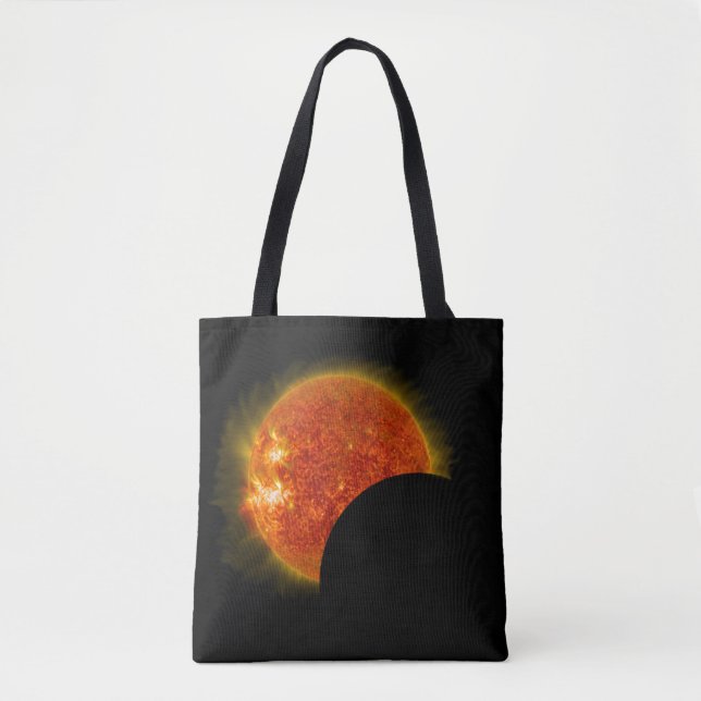 Solar Eclipse under arbete Tygkasse (Framsida)