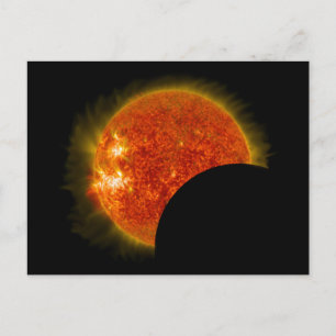 Solar Eclipse under arbete Vykort
