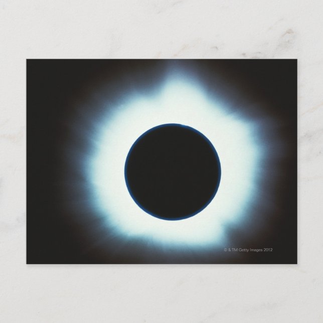 Solar Eclipse Vykort (Framsida)