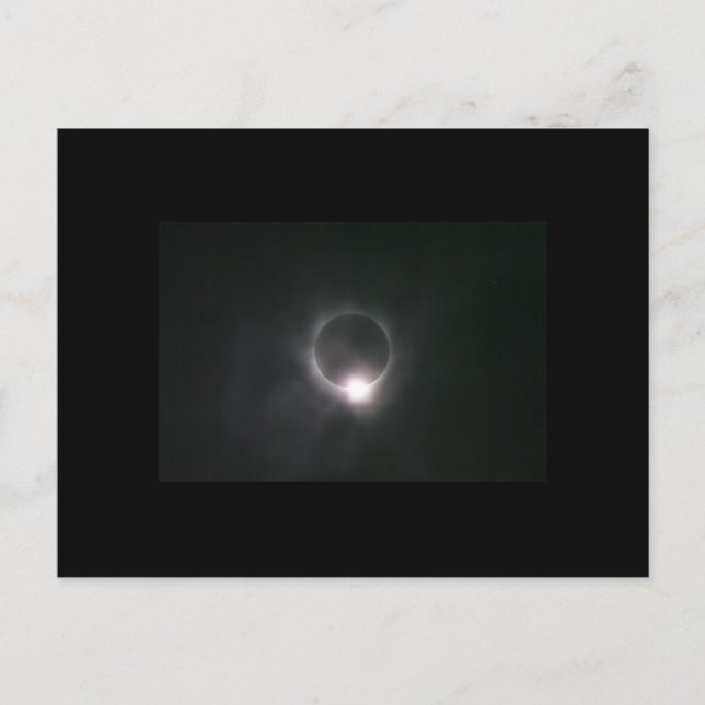 Solar Eclipse Vykort (Framsida)