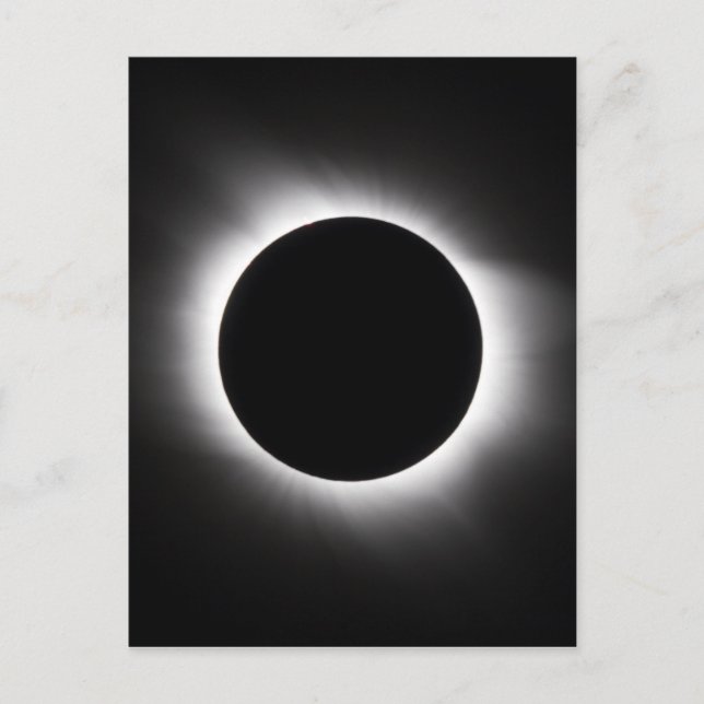 Solar eclipse vykort (Framsida)
