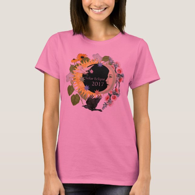 Solar Eclipse Women's TieDye TShirt- Franklin, NC Tröja (Framsida)