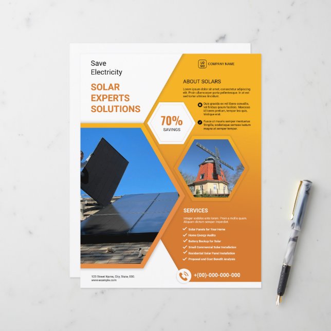 Solar Expert Flyer Mall (Fram/Back In Situ)