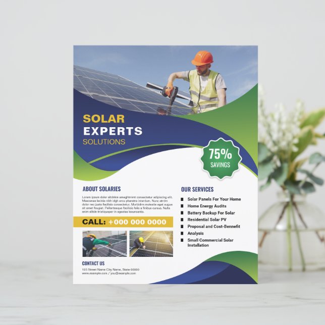 Solar Expert Solution flygbladsmall  (Stående Fram)